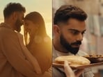 Stills from Virat Kohli and Anushka Sharma's new romantic advertisement.