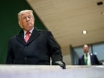 US President Donald Trump at the World Economic Forum (WEF) annual meeting in Davos.