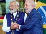 Prime Minister Narendra Modi and Brazilian President Luiz Inácio Lula da Silva, in Brasilia 
