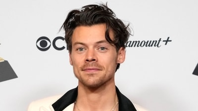 Harry Styles appears in the press room at the 65th annual Grammy Awards in Los Angeles on Feb. 5, 2023 (Jae C. Hong/Invision/AP) Harry Styles appears in the press room at the 65th annual Grammy Awards in Los Angeles on Feb. 5, 2023 (Jae C. Hong/Invision/AP)