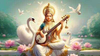 সরস্বতী পুজো ২০২৬র শুভেচ্ছাবার্তা দেখে নিন সরস্বতী পুজো ২০২৬র শুভেচ্ছাবার্তা দেখে নিন