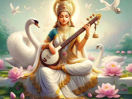 সরস্বতী পুজো ২০২৬র শুভেচ্ছাবার্তা দেখে নিন