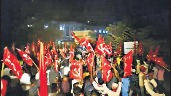 The protest was called off on Thursday after the district administration accepted several local-level demands. (X/CPI(M))