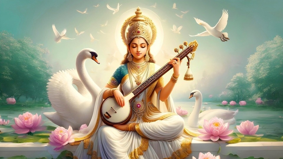 সরস্বতী পুজো ২০২৬র শুভেচ্ছাবার্তা দেখে নিন
