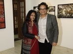 Art critic and curator Uma Nair and photographer Manoj Arora
