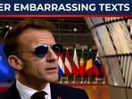 After embarrassing texts leak, Macron goes cold, replies curtly when…
