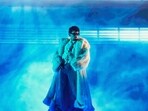 Bad Bunny performs during the iHeartRadio Music Awards, on March 17, 2025, at the Dolby Theatre in Los Angeles.