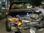 On September 14, 2025, Singh and his wife were riding their two-wheeler on Ring Road when a speeding BMW, allegedly driven by Makkad, hit them (ANI)
