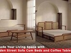 Upgrade Your Living Space with Wooden Street Sofa Cum Beds and Coffee Tables
