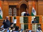 The Delhi Assembly’s winter session that concluded earlier this month. (HT PHOTO)