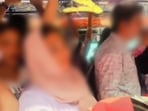 The woman who uploaded the video was arrested on Wednesday, January 21