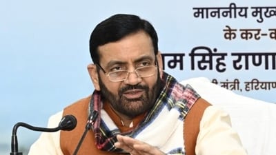 Haryana chief minister Nayab Singh Saini Haryana chief minister Nayab Singh Saini
