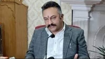 Himachal Pradesh education minister Rohit Thakur. (File)