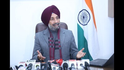 Member of Parliament (Rajya Sabha) Satnam Singh Sandhu (HT) Member of Parliament (Rajya Sabha) Satnam Singh Sandhu (HT)