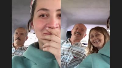 A Russian woman posted a video of her parents reacting to India’s traffic honking. (Instagram/terk_love)