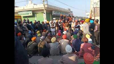 The incident led to protests in Barnala.