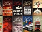 A collection of Christie titles. ’The books were a window into middle-class England through the 20th century, as the old certainties of Empire gave way to the pessimism and paranoia of war,’ Narayanan says.