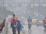 Generally cloudy skies might persist over the weekend as well but it will not be as intense as on Friday, an IMD official explained. (Raj k Raj / Hindustan Times)