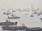 Mumbai under a thick blanket of smog, as seen on November 26, 2025