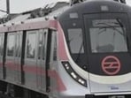 Officials said that a kilometre of metro route costs around  <span class='webrupee'>₹</span>200-250 crore (Sanchit Khanna/HT PHOTO)