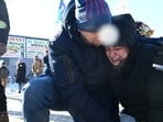 Federal agents allegedly shot and killed a protestor amid a scuffle to arrest him. The Trump administration has sent a reported 3,000 federal agents into the area, with more on the way, as they make a push to arrest undocumented immigrants in the region.   Brandon Bell/Getty Images/AFP (Photo by Brandon Bell / GETTY IMAGES NORTH AMERICA / Getty Images via AFP)