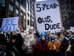 People hold signs in reference to five-year-old Liam Conejo Ramos who was held by immigration officers, during the "ICE out of Minnesota: Day of Truth and Freedom" protest in Minneapolis, Minnesota. People hold signs in reference to five-year-old Liam Conejo Ramos who was held by immigration officers, during the "ICE out of Minnesota: Day of Truth and Freedom" protest in Minneapolis, Minnesota.