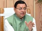 Uttarakhand chief minister Pushkar Singh Dhami