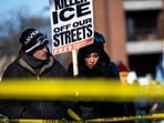 Anti-ICE protests in Minneapolis, amid Renee Nicole Good's shooting.