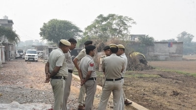 The incident was reported from Sector 58 in Faridabad’s Ballabgarh on Wednesday. (HT Photo) The incident was reported from Sector 58 in Faridabad’s Ballabgarh on Wednesday. (HT Photo)
