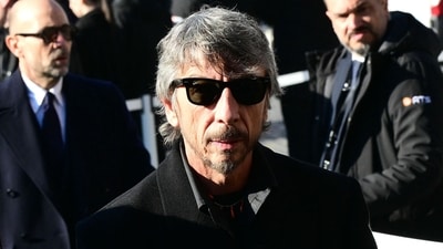 Italian fashion designer and former creative director of Maison Valentino, Pier Paolo Piccioli, also attended the funeral ceremony.&nbsp; (AFP)