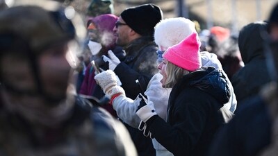 Protestors confront federal agents after a protestor was shot amid a scuffle to arrest him on January 24, 2026 in Minneapolis, Minnesota. (Getty Images via AFP) Protestors confront federal agents after a protestor was shot amid a scuffle to arrest him on January 24, 2026 in Minneapolis, Minnesota. (Getty Images via AFP)