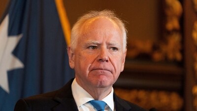 Minnesota Governor Tim Walz said he spoke to the White House. (REUTERS/ File)