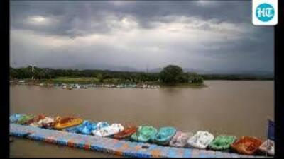 Water level in the Sukhna had started receding in 1979. (HT File)