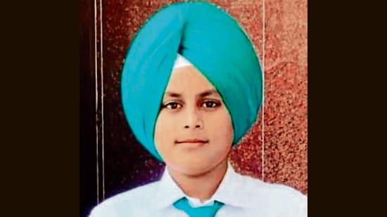 Victim Taranjot Singh (HT Photo)