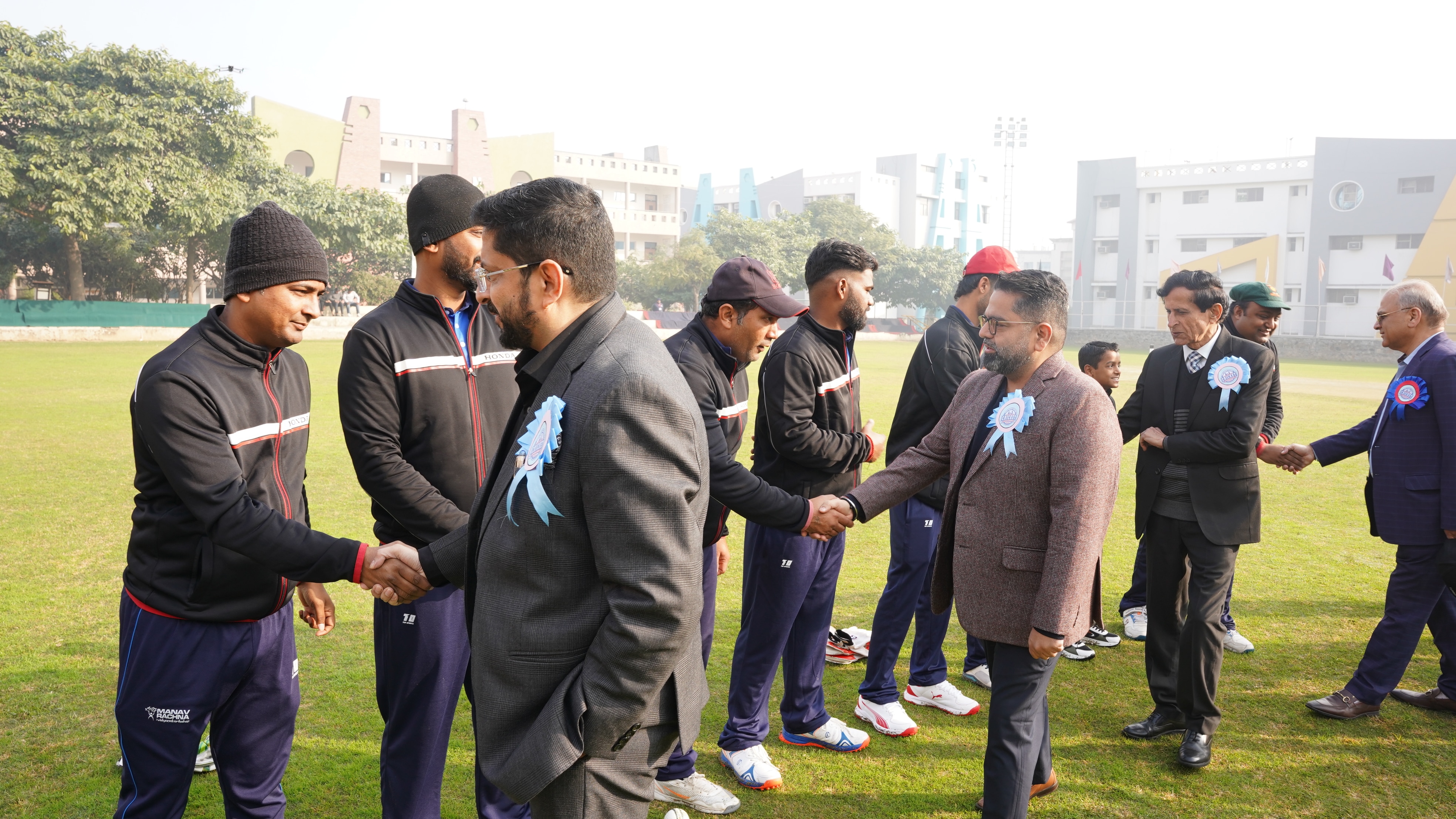 Manav Rachna integrates sport into professional life, fostering engagement between industry and academia. (Manav Rachna )