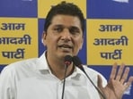 AAP leader Saurabh Bharadwaj (PTI)