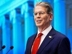 Bessent used the example of India reducing its Russian oil purchases after the US tariff action to gaslight Europe for not doing enough against India in the context of the trade deal. (Reuters)