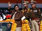 Chief minister Rekha Gupta said January 26 symbolises India’s self-respect, democratic values and sovereignty. (Ishant Chauhan/HT PHOTO)