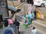 Choubey further said that the system will use AI-based video analytics to help police in crime detection, investigation, traffic control, crowd monitoring, and emergency response. (HT) Choubey further said that the system will use AI-based video analytics to help police in crime detection, investigation, traffic control, crowd monitoring, and emergency response. (HT)