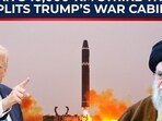 The White House is reportedly split between bombing Iran and cutting a diplomatic deal, as Trump’s inner circle fractures into factions. The White House is reportedly split between bombing Iran and cutting a diplomatic deal, as Trump’s inner circle fractures into factions.