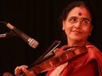 File picture of violin legend N Rajam. (Sourced)