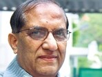 Malhotra formed one of the three central pillars of the BJP in Delhi (HT)