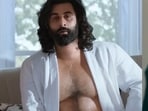 Fans thought Ranbir Kapoor had gained weight for this scene in Animal while he was wearing a fat suit. 