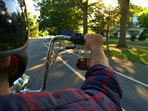 The driver complained about the extra money, leaving the man surprised.