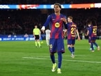 Lamine Yamal wrapped up Barca's win by scoring in the 73rd minute with a brilliant acrobatic volley from an Olmo cross.