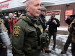 Greg Bovino ‘Nazi-coded’ coat controversy explained (REUTERS/Evelyn Hockstein)