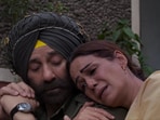 Border 2 box office collection day 2: Sunny Deol and Mona Singh in a still from the movie.