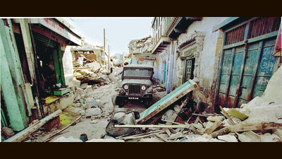 A total of 13,805 people died after a 7.7 magnitude earthquake hit Gujarat in 2001. (Getty Images) A total of 13,805 people died after a 7.7 magnitude earthquake hit Gujarat in 2001. (Getty Images)