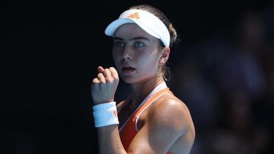 After defeating two-time Grand Slam finalist Jasmine Paolini, Iva Jovic now faces the daunting challenge of Sabalenka. (AFP) After defeating two-time Grand Slam finalist Jasmine Paolini, Iva Jovic now faces the daunting challenge of Sabalenka. (AFP)