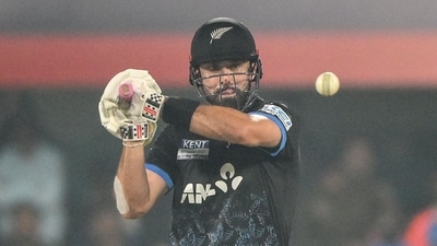Initially, New Zealand posted 153/9 in 20 overs. (AFP) Initially, New Zealand posted 153/9 in 20 overs. (AFP)